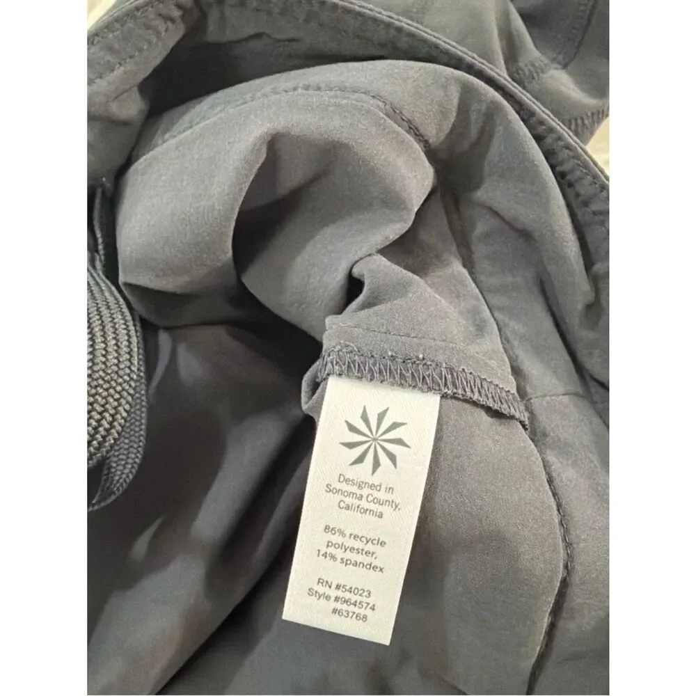 Athleta Dark Gray Athletic Tennis Mini Skirt Size 6 - Picture 9 of 9